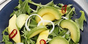 Food, Salad, Cuisine, Vegetable, Produce, Garden salad, Leaf vegetable, Ingredient, Vegan nutrition, Food group, 