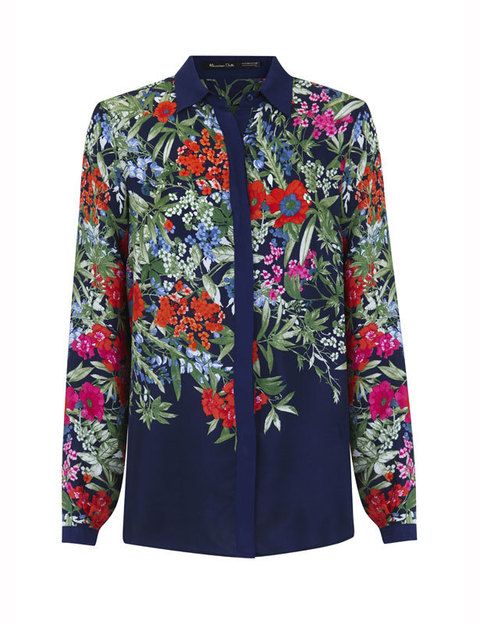 <p>Esta camisa floral de <strong>Massimo Dutti</strong> es perfecta para llevar con un vaquero desgastado o un pitillo oscuro.</p>