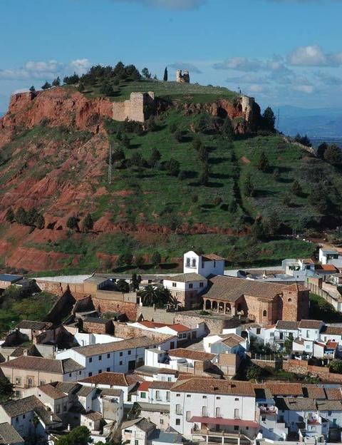 Santisteban del Puerto desde el cerro de la Guarida