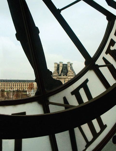 Vista del museo del Louvre.