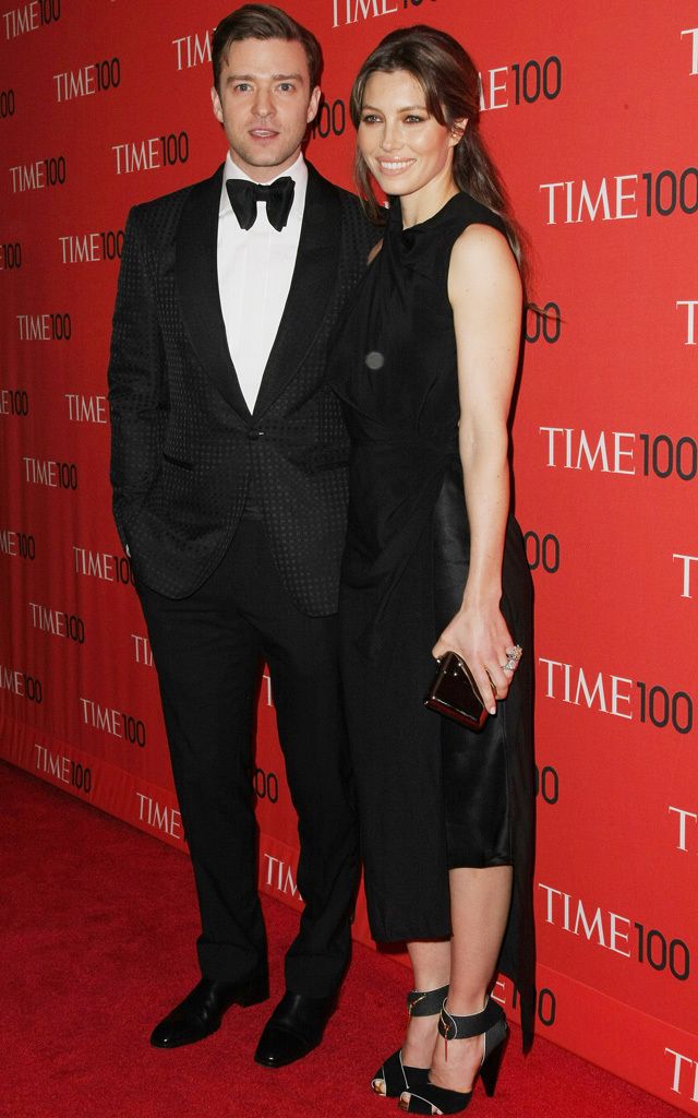 <p>Jessica también eligió a su marido como acompañante para la fiesta. <strong>Justin Timberlake</strong> estaba muy elegante con un esmoquín negro.&nbsp;</p>