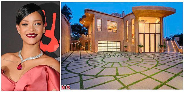 <p>Se llamará a sí misma Bad Gal RiRi, pero Rihanna no estaba a gusto (inexplicablemente) en esta casa. ¿La razón? Los múltiples intrusos y acosadores que arrestó la policía en los alrededores. Por eso, puso a la venta su <a href="http://www.trulia.com/blog/celebrity-homes/rihanna-selling-home/" target="_blank">casa de Pacific Palisades,</a> California, por casi 14.000 millones de €.&nbsp;</p>