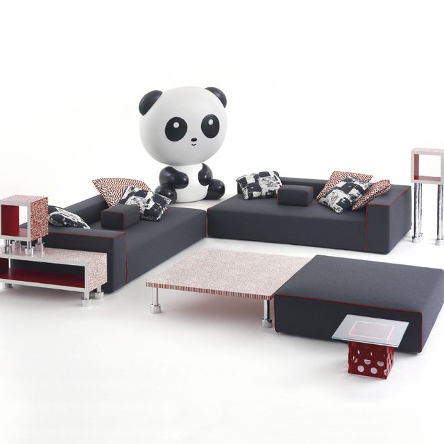 Sofa con oso Panda