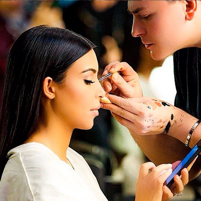 maquillaje de Kim Kardashian