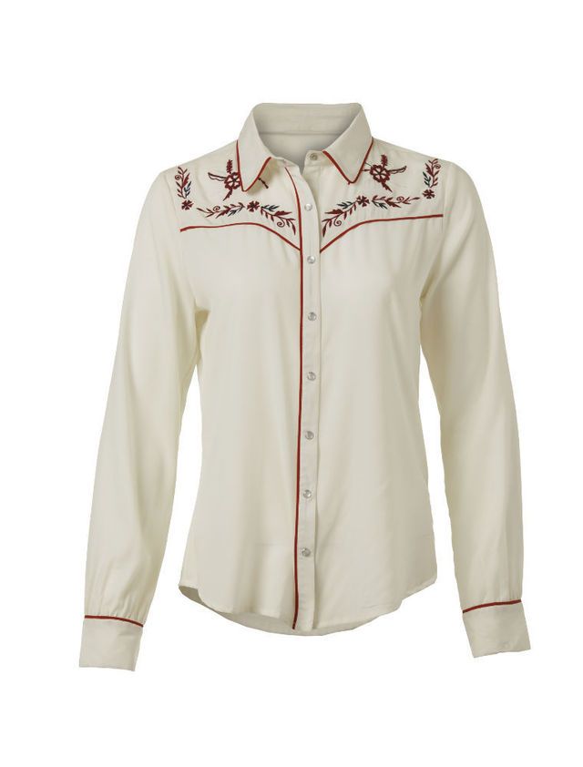 <p>El estilo cowboy viene pisando fuerte, asi que esta camisa de Primark por 15 €, es una compra genial.</p>