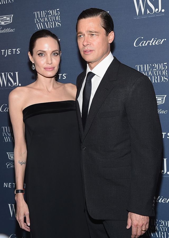 <p><strong>Brad Pitt y Angelina Jolie</strong> acudieron juntos y combinados en negro, ella con un diseño de <strong>Tom Ford</strong>.&nbsp;</p>