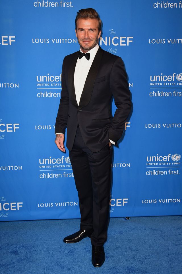 <p>David Beckham fue el invitado de honor y recibió el premio Huminatarian Leadership Award por su labor humanitaria a favor de los niños desfavorecidos a través de su fundación Seven Foundation.</p>