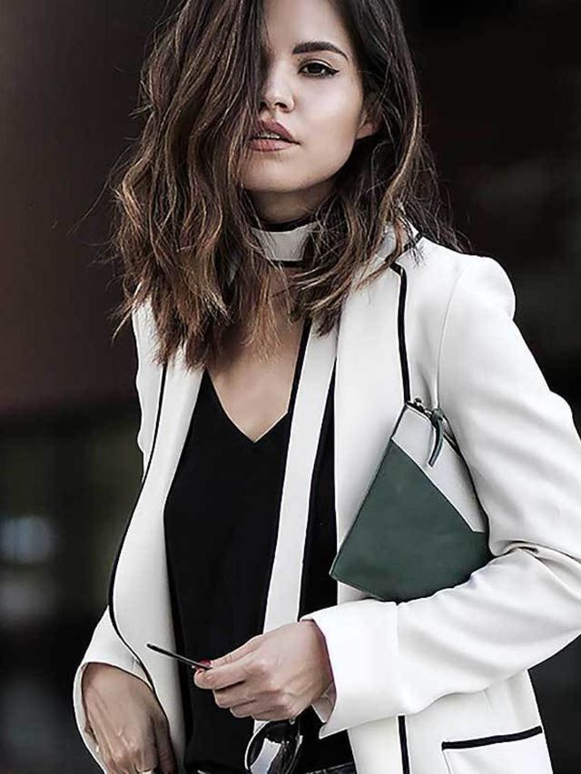 Chaqueta blanca de Zara (Fake Leather)