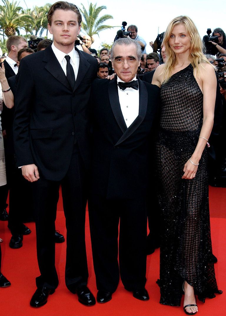 <p>Acudió a la 55 edición del Festival de Cine de Cannes acompañada por el director <strong>Martin Scorsese</strong> y por <strong>Leonardo DiCaprio</strong>, compañeros de trabajo en la película 'Gangs of New York'.&nbsp;</p>