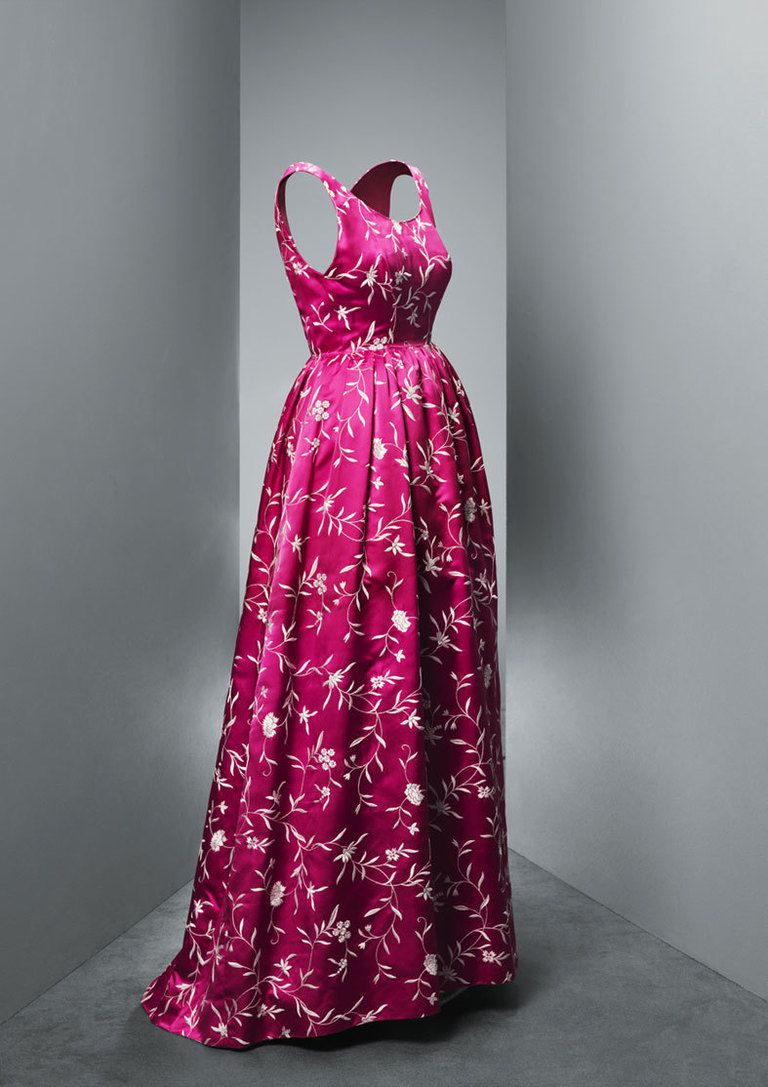 Vestido balenciaga online rosa