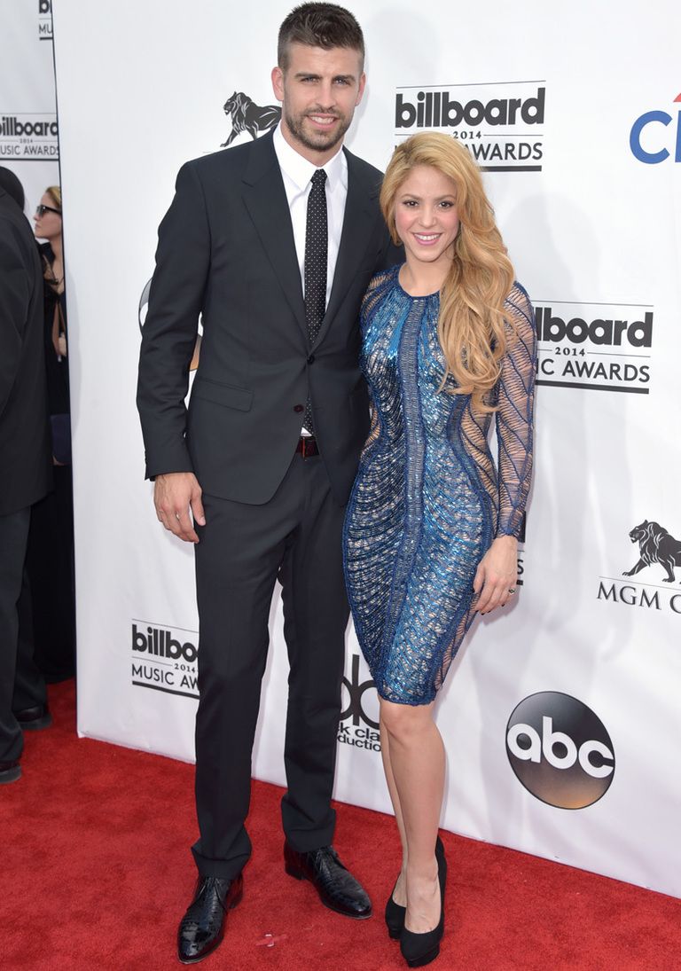 <p><strong>Shakira y Gerard Pique</strong> se convirtieron en los protagonistas de la alfombra roja al posar juntos y así de cariñosos.</p>