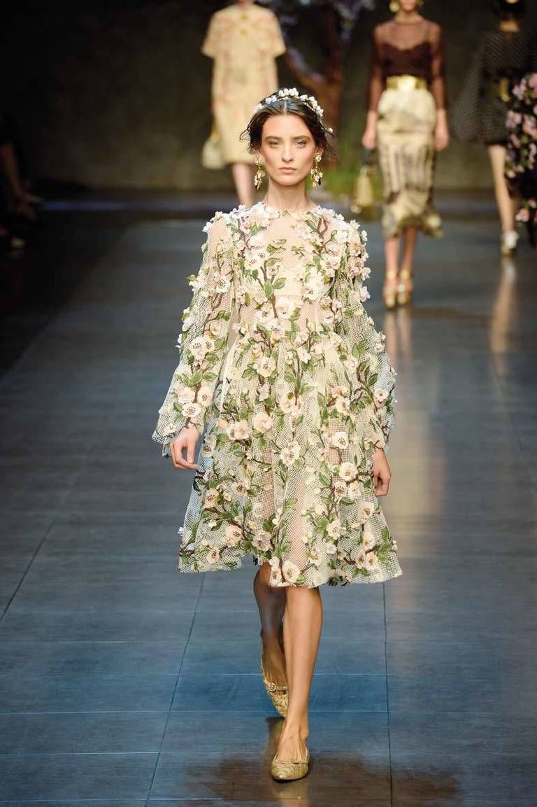 <p>Diseñador: Dolce &amp; Gabbana. <strong>Milan Fashion Week.</strong></p>
