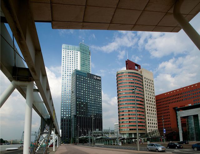 Área portuaria de Rotterdam 