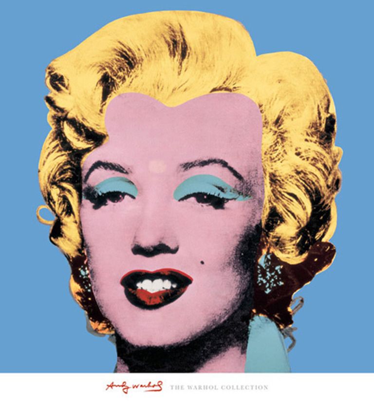 <p>Póster con el lienzo de <strong>Marilyn Monroe</strong>, de <a href="http://www.easyart.com/prints/andy-warhol/shot-blue-marilyn-1964-133880#133880" target="_blank">Easy Art</a> (35 €).</p>