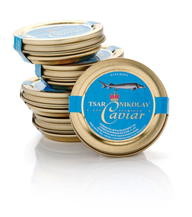 <p>Caviar 'Tsar Nikolay' (48 €) de<strong>&nbsp;Elite Gourmet</strong>.</p>