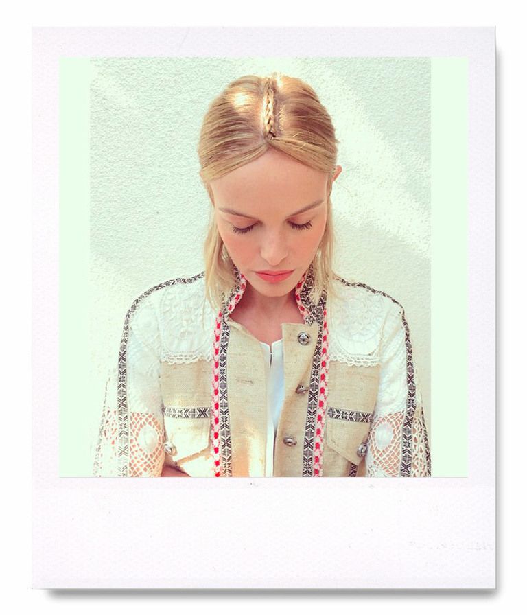 <p>¿El peinado más original del festival? El de <strong>Kate Bosworth</strong>, que nos mostró <a href="https://instagram.com/bridgetbragerhair/" target="_blank">su peluquera</a> en su cuenta de instagram. </p>