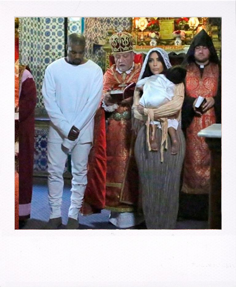 <p>Kim Kardashian y Kanye West celebraron en abril el bautizo de su hija en la catedral de St. James, en el barrio armenio de la Ciudad Vieja de Jerusalén.</p>