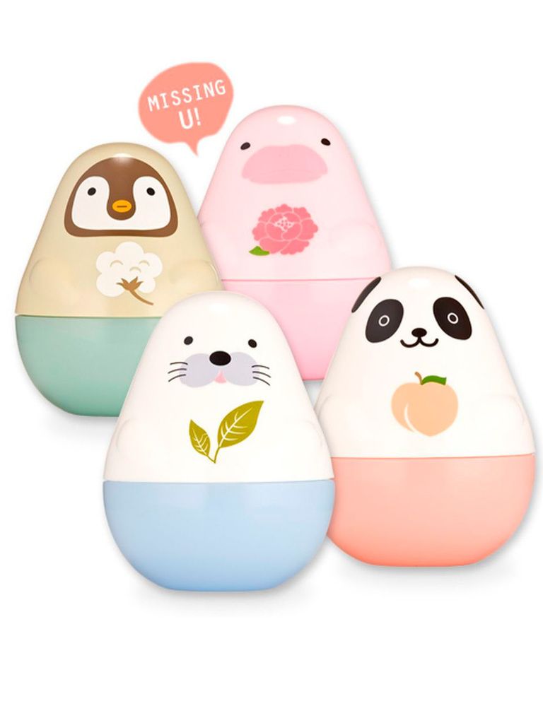 <p>'Missing You Hand Cream', crema de manos con forma de animales (5,95 €), de <strong>Etude House</strong>. En <a href="http://www.wangbii.com/index.php?route=product/product&amp;path=104&amp;product_id=10106" target="_blank">Wangbii</a>.</p>