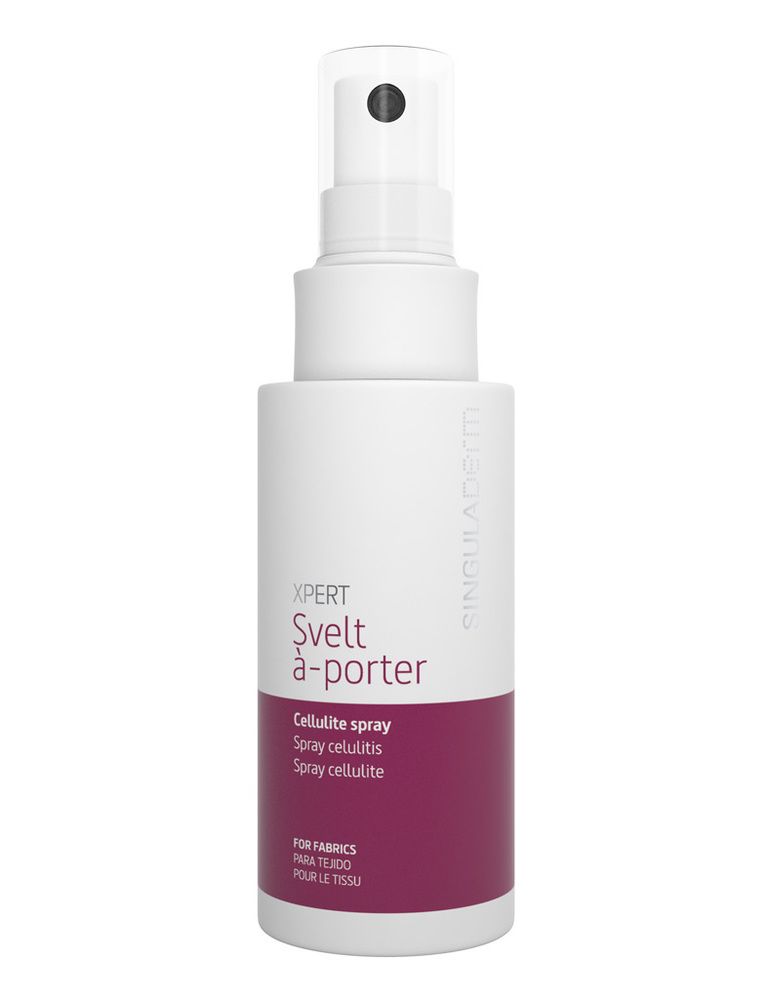 <p>'Svelt à-Porter Cellulite Spray', anticelulítico que se aplica sobre las prendas de ropa y libera sus activos de forma gradual. De <strong>Singuladerm</strong> (34,50 €).</p>