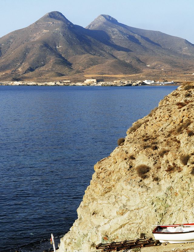 Paisaje de La Isleta del Moro.