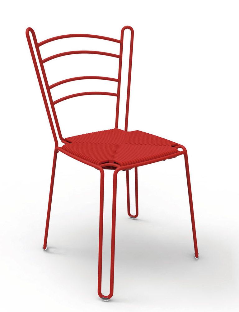 <p>Es la versión contemporánea de la silla de paja pintada por el holandés, ahora resistente asiento de exterior para la firma Fermob.</p>