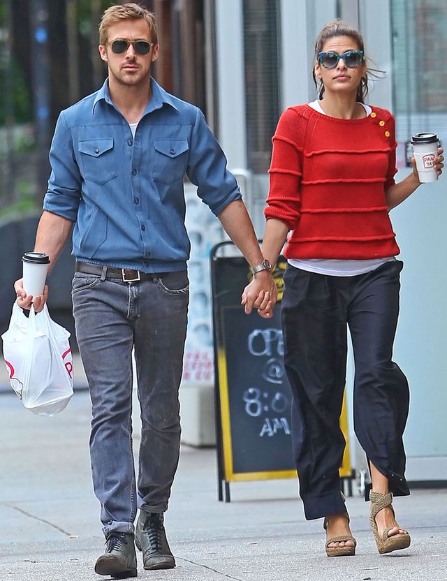 Eva Mendes y Ryan Gosling 