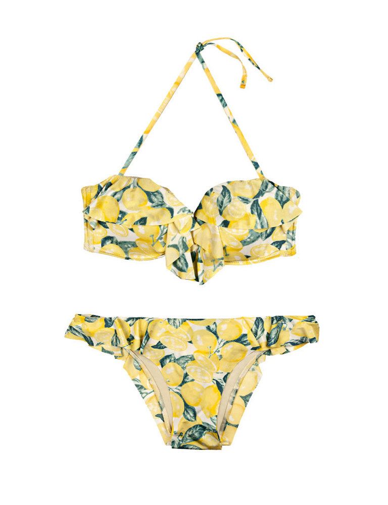 <p>Bikini con estampado de limones de <strong>Oysho.</strong></p>