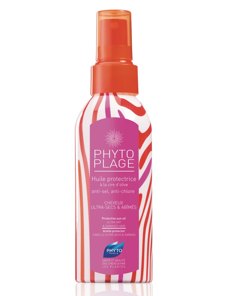 <p><strong>Phyto Plage</strong> de <strong>Phyto</strong>. Aceite protector con cera de oliva anti sal y anti cloro. Para cabello ultra-seco o dañado (20 €).</p>