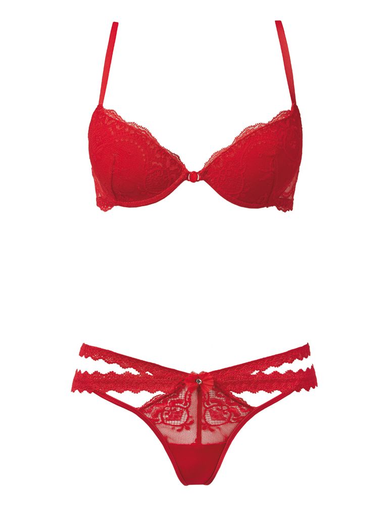 Conjunto 2025 lencero rojo