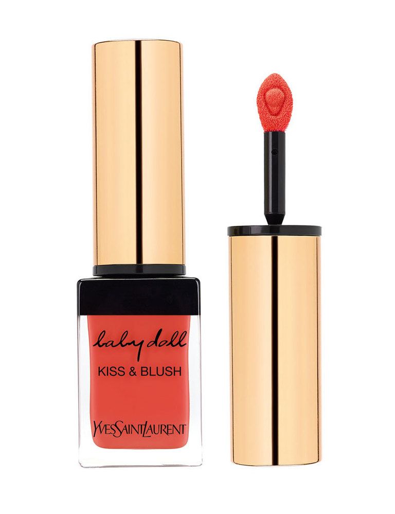 <p>'Babydoll Kiss &amp; Blush' (40 €), de <strong>Yves Saint Laurent</strong>. Para labios y pómulos.</p>