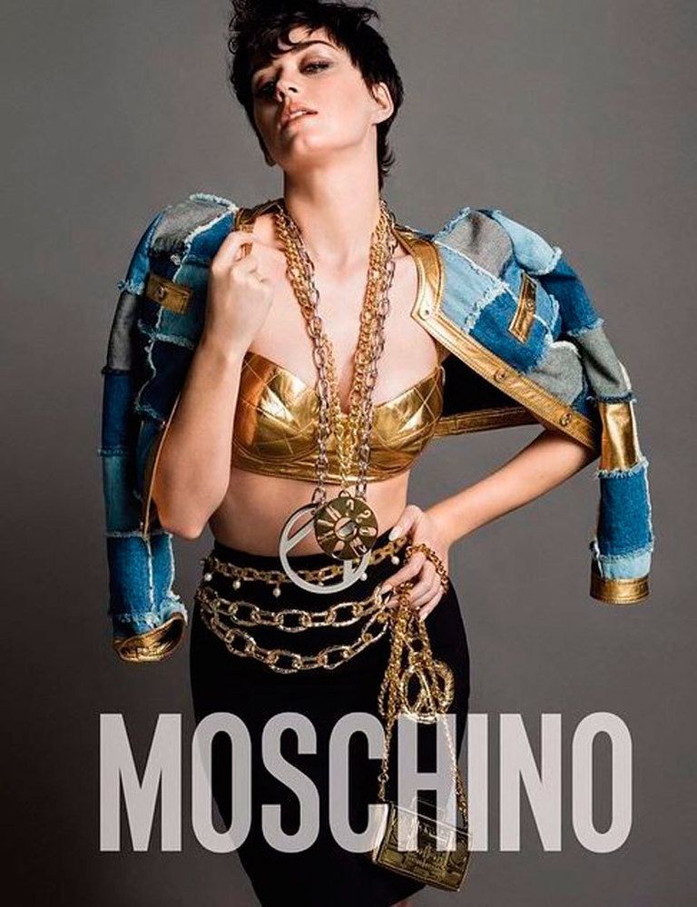Katy Perry imagen de Moschino