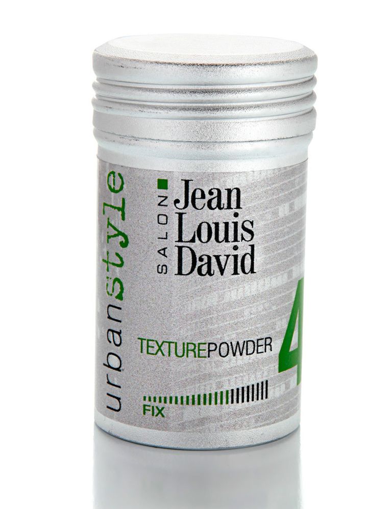 <p>'Texture Powder', polvo texturizador para el cabello de acabado mate. Se aplica directamente sobre el pelo seco. De <strong>Jean Louis David</strong>. </p>