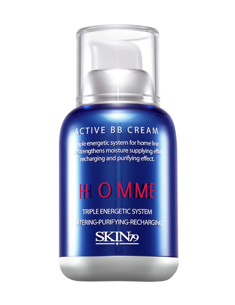 <p>'Homme Active BB Cream', de cobertura ligera para uso masculino. De <a href="http://skin79.es/bb-cream/288-homme-active-booster.html" target="_blank">Skin79</a> (18,90 €).</p>