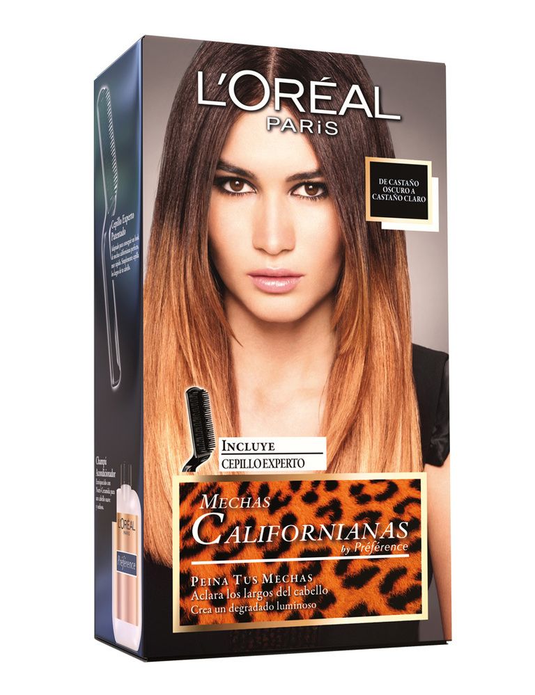 <p>'Mechas californianas' (8,50 €), tinte de pelo de <strong>L'Oréal</strong>.</p>