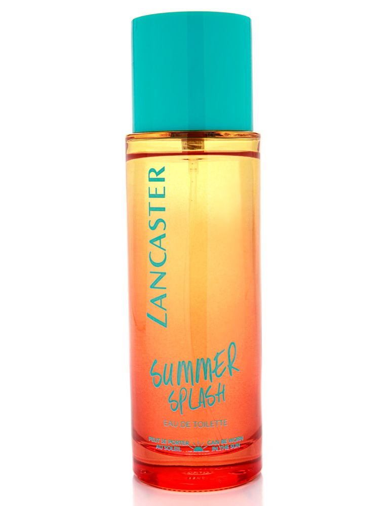 <p>'Summer Splash', fragancia veraniega con notas de flor de naranjo y almizcle cálido. Su formulación permite usarla bajo el sol. De <strong>Lancaster</strong>.<strong> </strong></p>