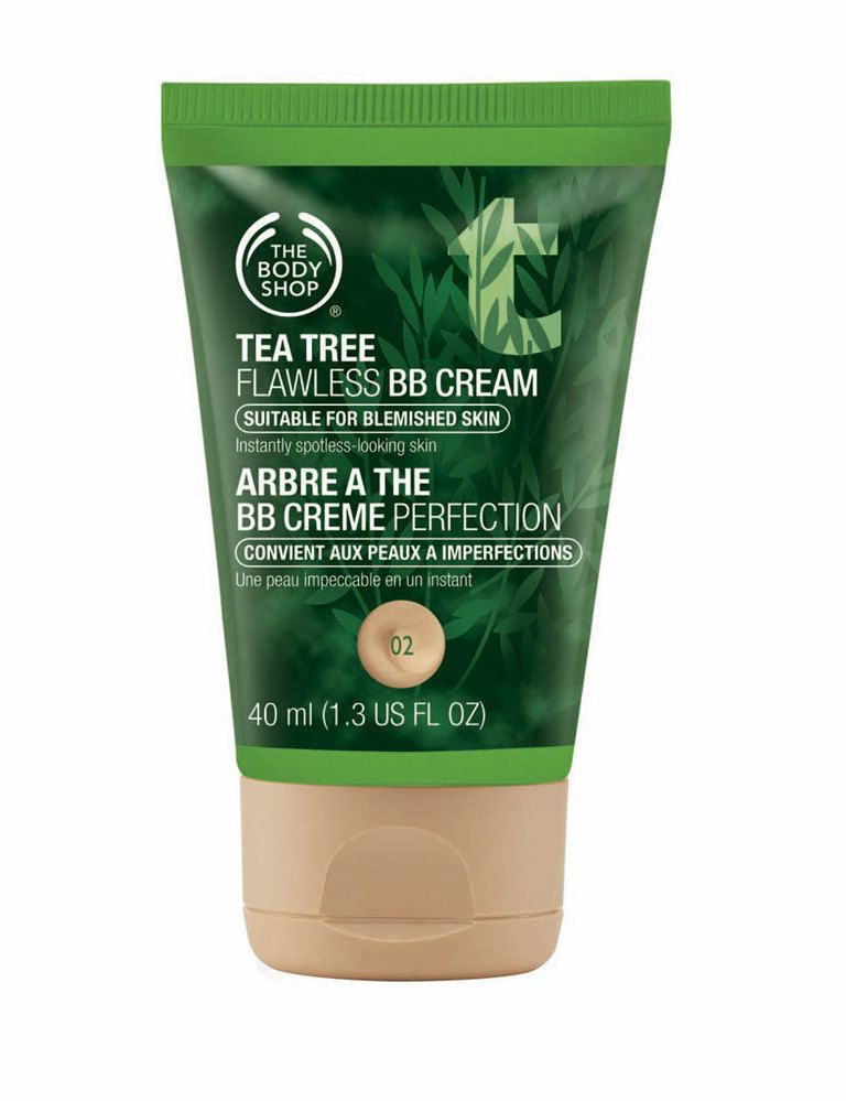 <p>'BB Cream Árbol de Té' (12 €), purificante y antibrillos. De <strong>The Body Shop</strong>.</p>