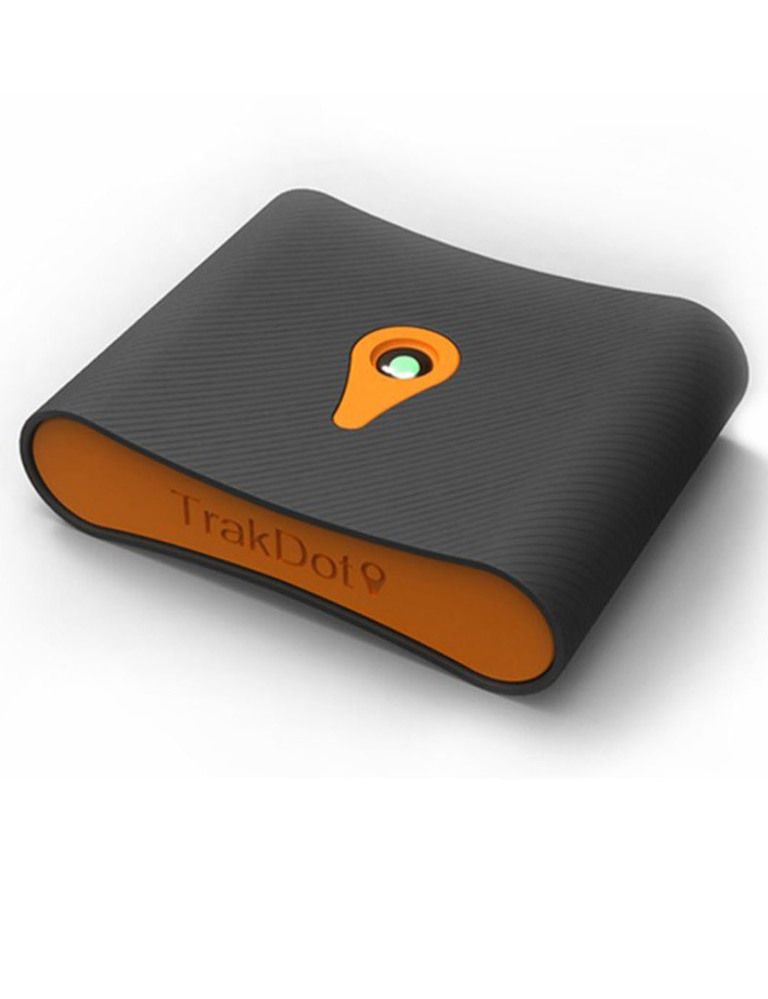 <p>Con <strong>Trackdot</strong> (55 € aprox.) no volverás a perder una maleta: este dispositivo se introduce en tu equipaje y lo mantiene localizado en todo momento a través de un chip GSM.</p>