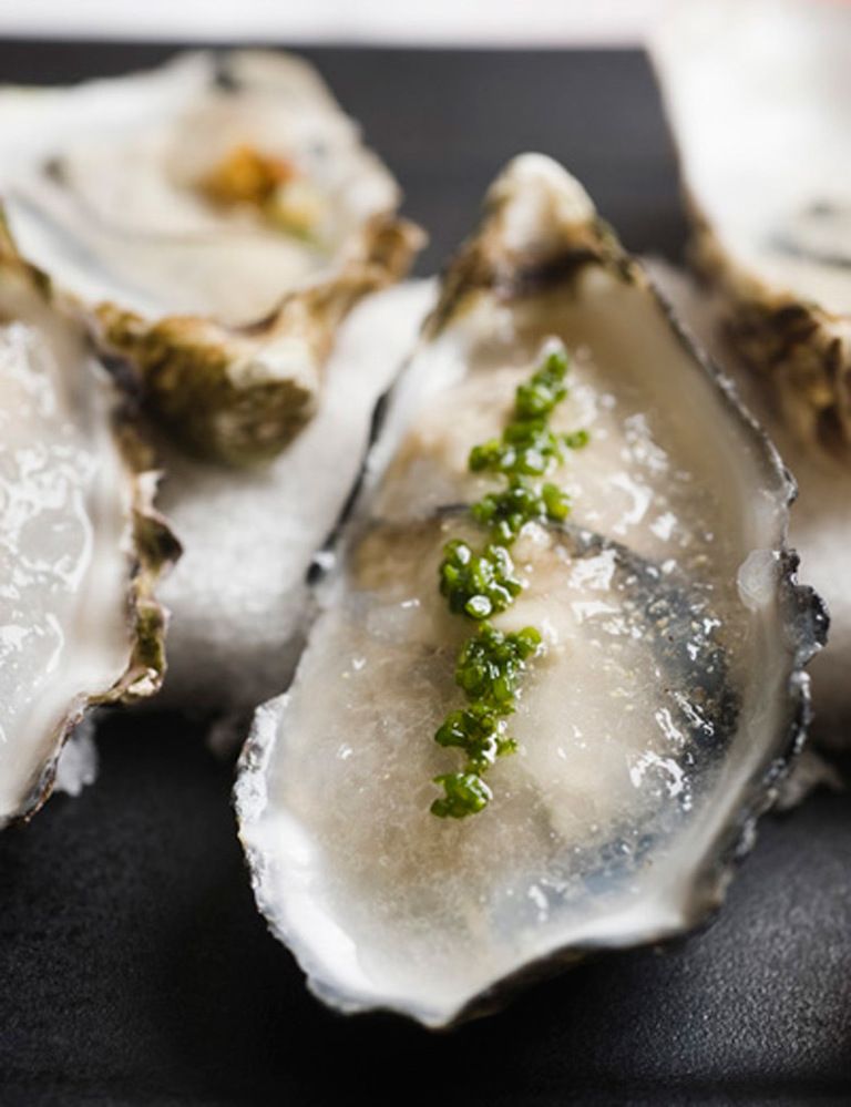 <p><strong>El caviar, el marisco y las ostras tienen un alto contenido en zinc, que ayuda a la producción y motilidad del esperma</strong>, algo básico respecto a la fertilidad. La recomendación diaria de zinc es de 8 mg, pero una sola ostra ¡contiene 12 mg! Psst. Existen 15 variedades diferentes de ostras, así que seguramente encontrarás algunas cuya textura y sabor te gusten.</p><p>&nbsp;</p>