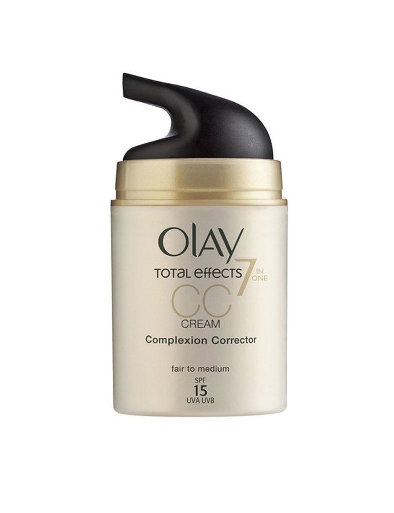 <p>CC Cream Total Effects de <strong>Olay</strong> 7 in 1 'SPF' 15 (34,61€).</p>