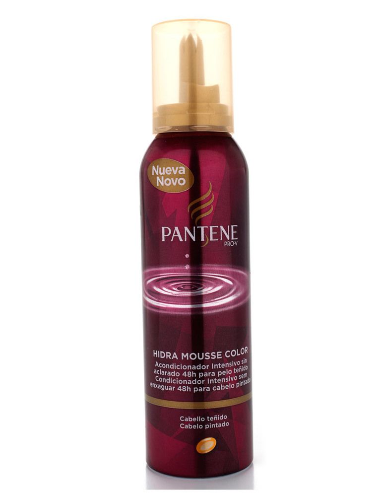 <p>'Hidra Mousse' (5,49 €), de <strong>Pantene</strong>. Cuida e hidrata los cabellos teñidos.</p>