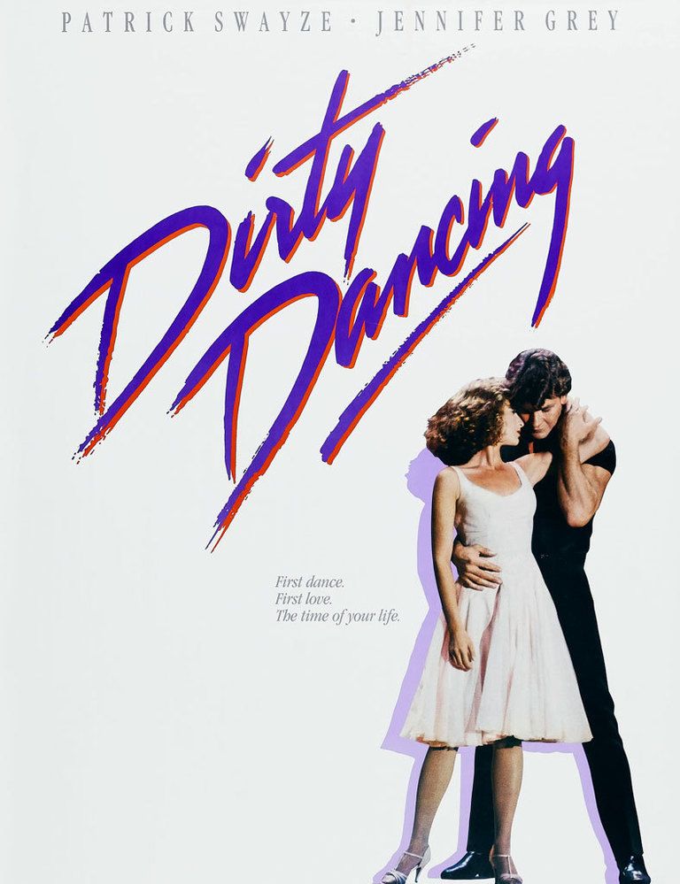 cartel de la película dirty dancing