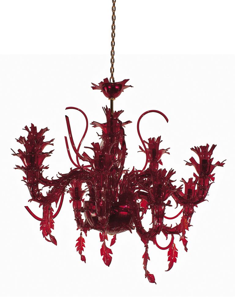 <p>¡Súper maravillosa! Rosso Corallo, lámpara hecha a mano por los artesanos de &nbsp;Murano Luxury Glass para Roberto&nbsp;Cavalli Home.</p>