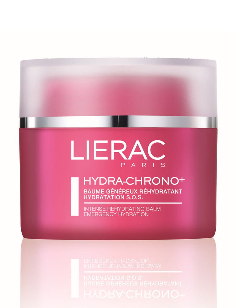 <p><strong>Hidra Chrono+</strong> de <strong>Lierac</strong>. Bálsamo generoso rehidratante con extracto de flor de cerezo y rosa (39,50 €).</p>