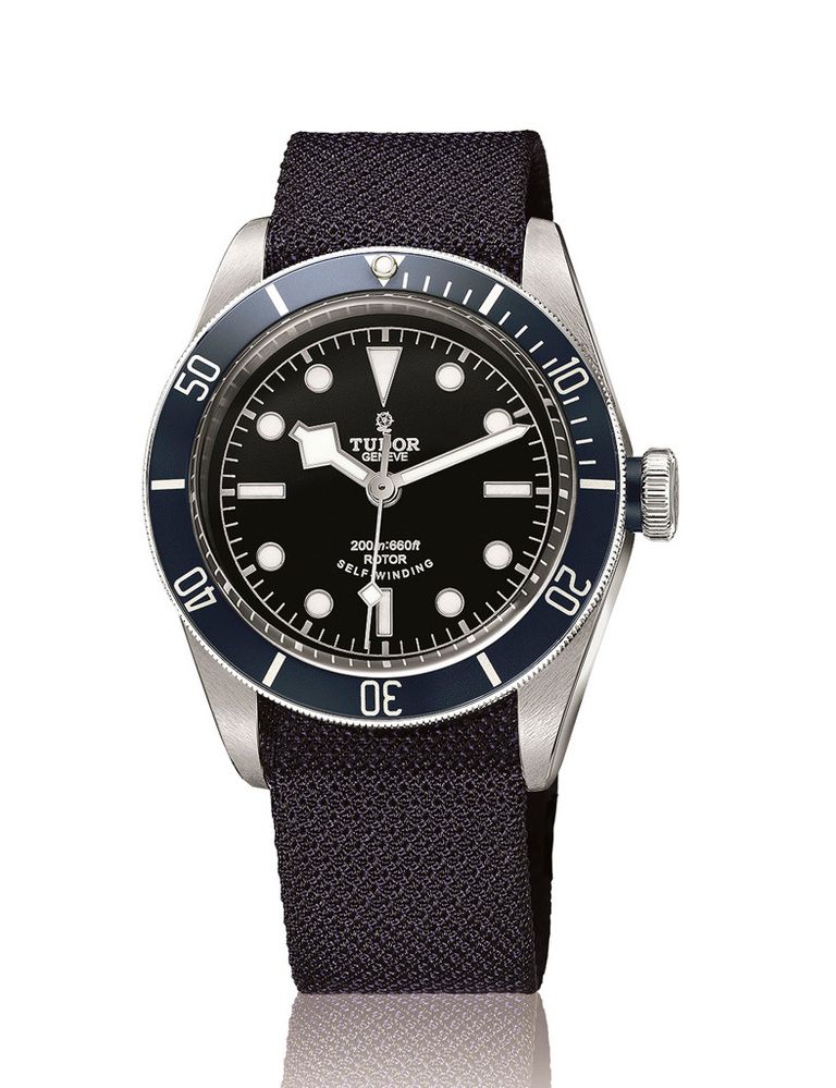<p>Reloj masculino modelo 'Heritage Black Bay' de<strong> Tudor</strong>.&nbsp;</p>