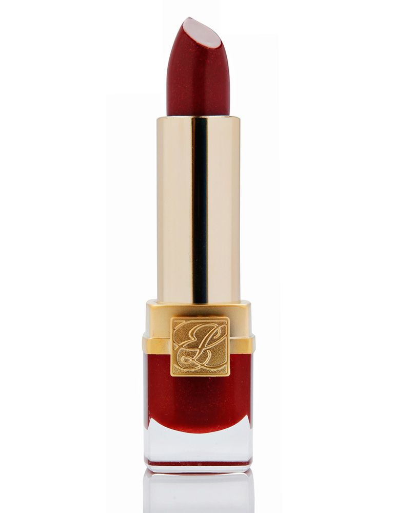 <p>'Pure Color Vivid Shine Lipstick' (28,50 €), de <strong>Estée Lauder</strong>. En el tono 'Forbidden Apple'.</p>