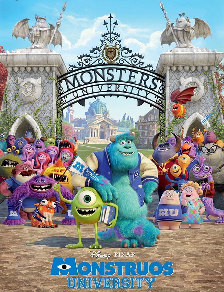 <p>La nueva entrega de los simpáticos monstruos de Pixar se centra ahora en la universidad. Hasta allí llega ilusionadísimo Mike Wazowski, con el firme propósito de convertirse en el mejor 'asustador'. Si es la mitad de buena que la primera, mercerá la pena.</p>