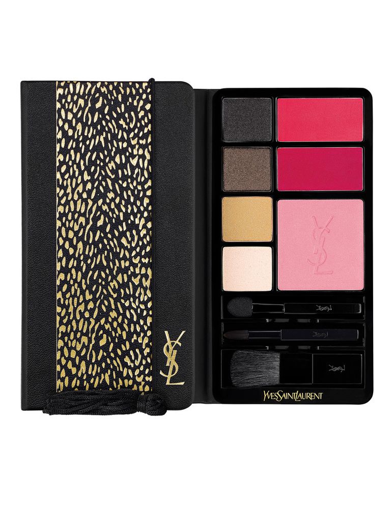 <p>'Wild Make Up Palette' (90 €), de <strong>Yves Saint Laurent</strong>. Con sombras, 'blush' y dos tonos de labios. </p>
