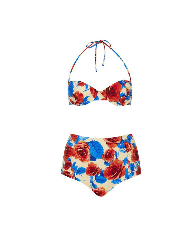 <p>Los bikinis retros son ideales para marcar la diferencia en la playa. Y además ¡hacen tipazo! Es de Topshop 44 €.</p>