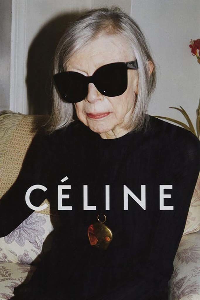 <p><strong>Joan Didion&nbsp;</strong>para&nbsp;<strong>Céline.</strong></p>