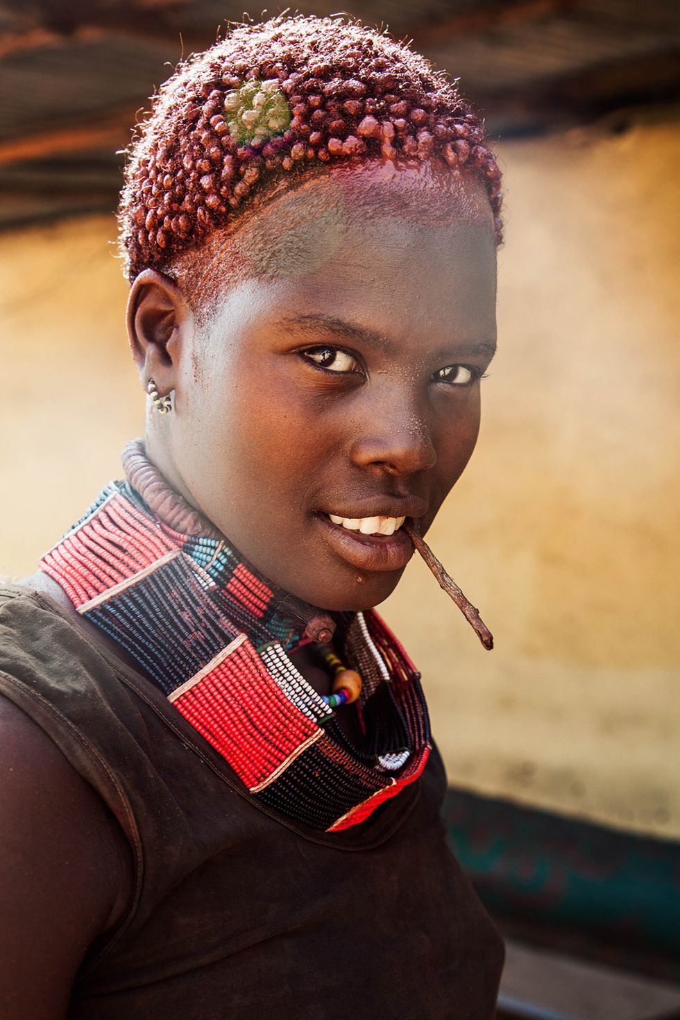 <p>Mujer de Omo Valley, en Etiopía.</p>